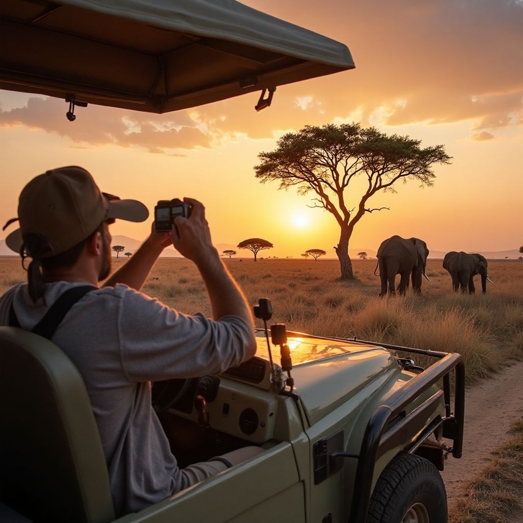 Wildlife safari in Kenya